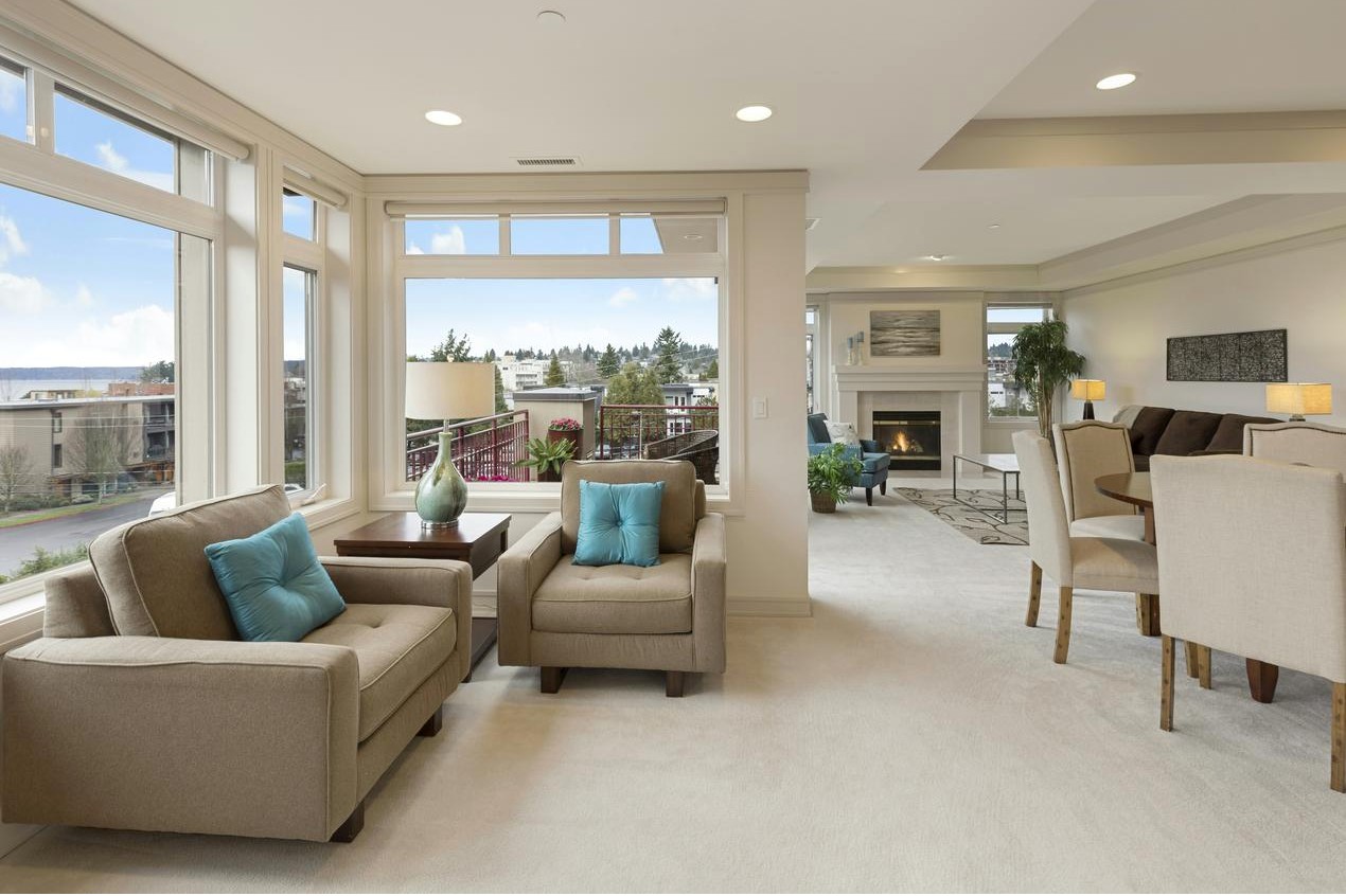 Contemporary living room set